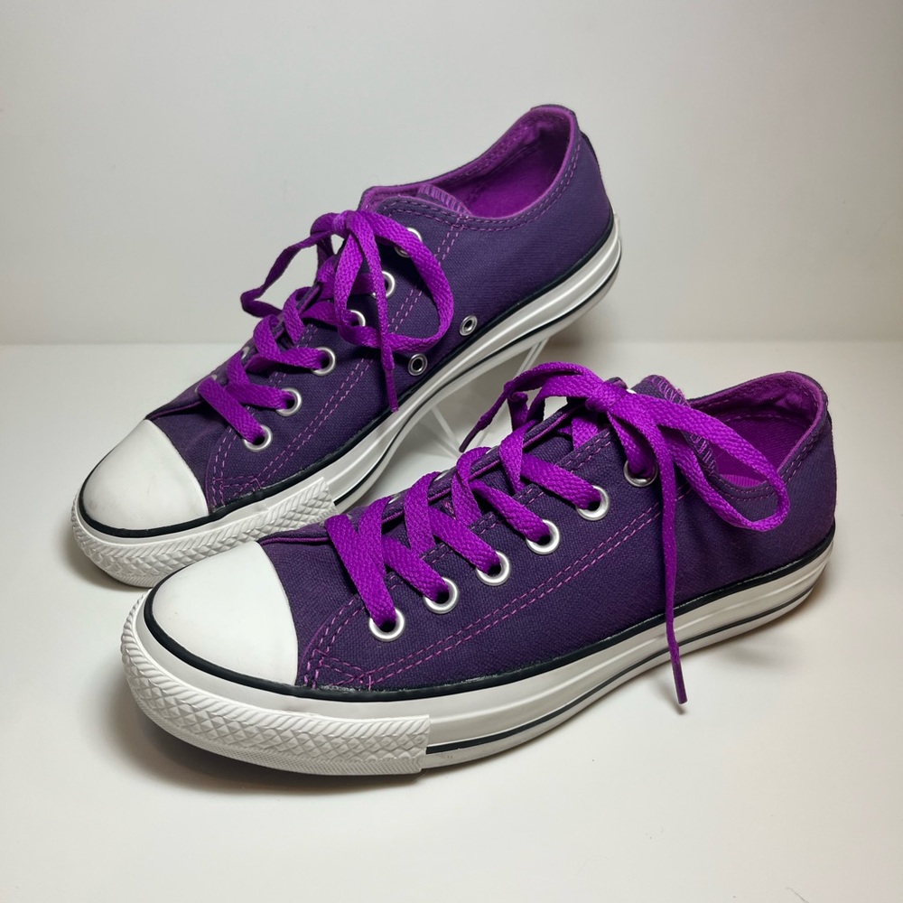 Converse Chuck Taylor All Star Ox Purple - Pre-Owned, Women's Size 7 540246F